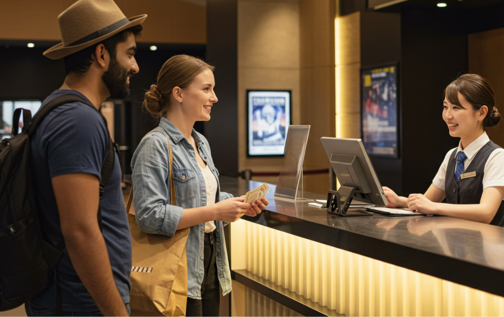 Phrase Guide by Scene (From Tickets to Curtain Call)